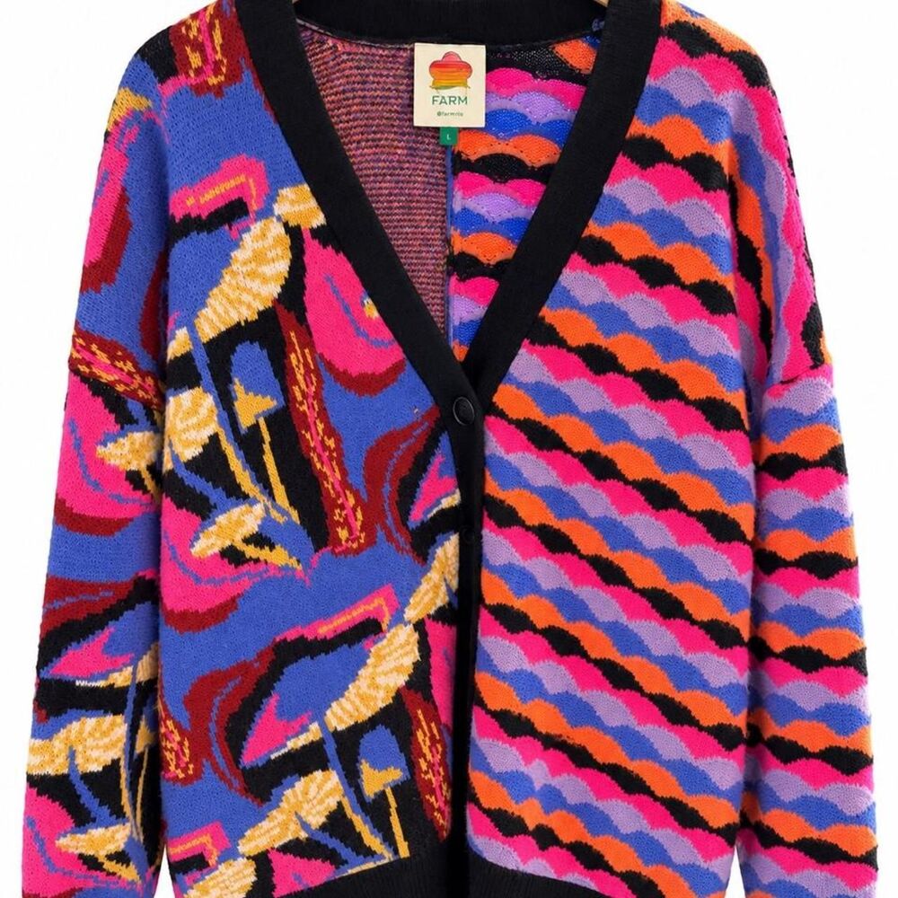 Farm-rio Women's Multi Cardigan